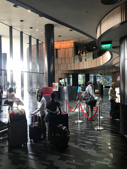 Lobby Hotel Crowne Plaza Changi Airport