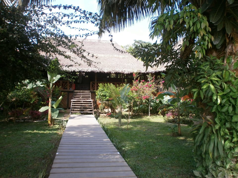 Das Haupthaus Corto Maltes Amazonia Lodge
