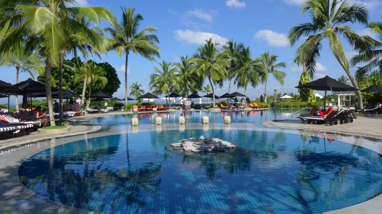 Vom Restaurant Richtung Meer Taj Bentota Resort & Spa