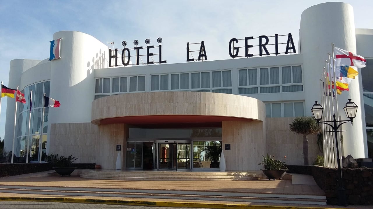 Eingang Hipotels La Geria