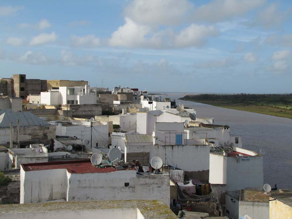 Azemmour panorama dal Riad Hotel Riad7