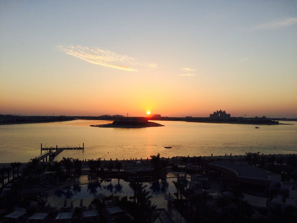 Blick aus demZimmer Waldorf Astoria Dubai Palm Jumeirah