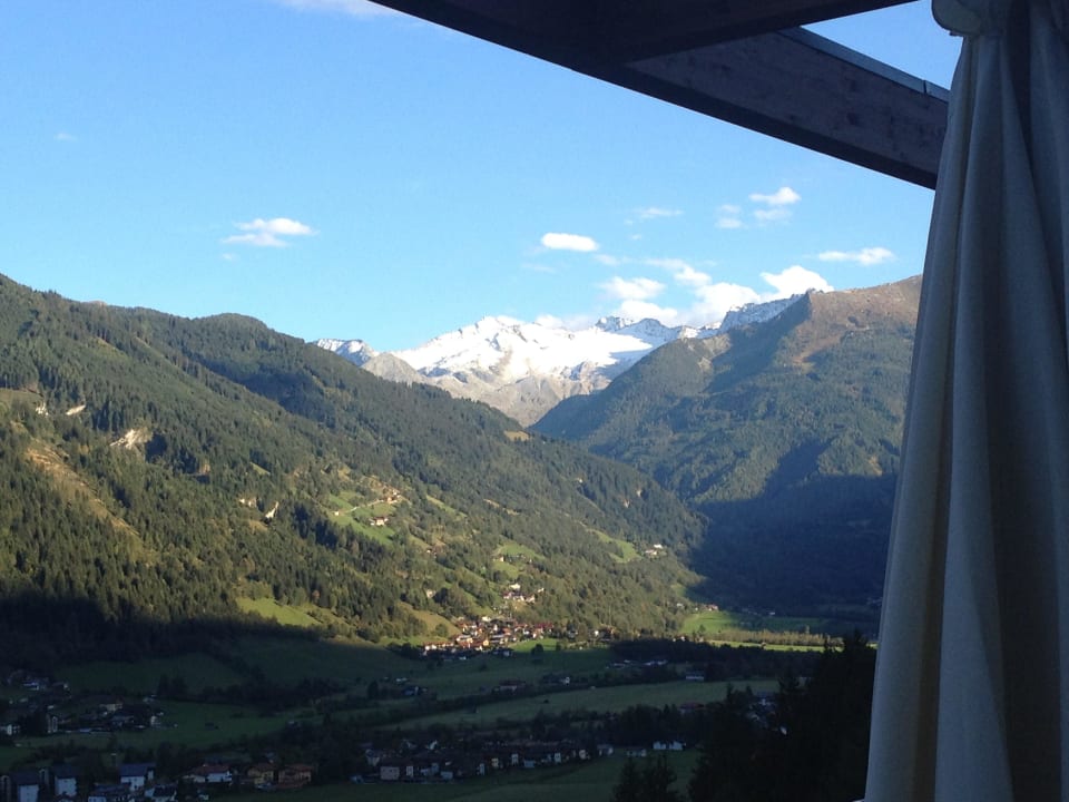 Von der Terrasse Das.Goldberg