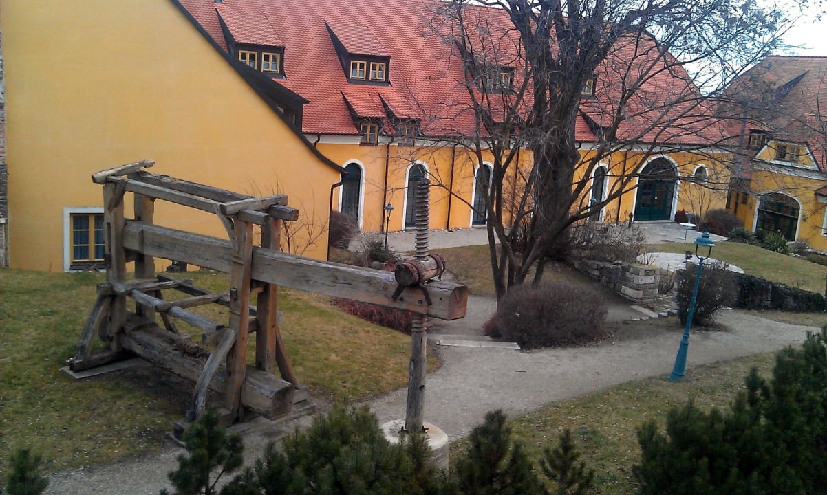 Ausblick aus dem Zimmer Hotel Althof Retz
