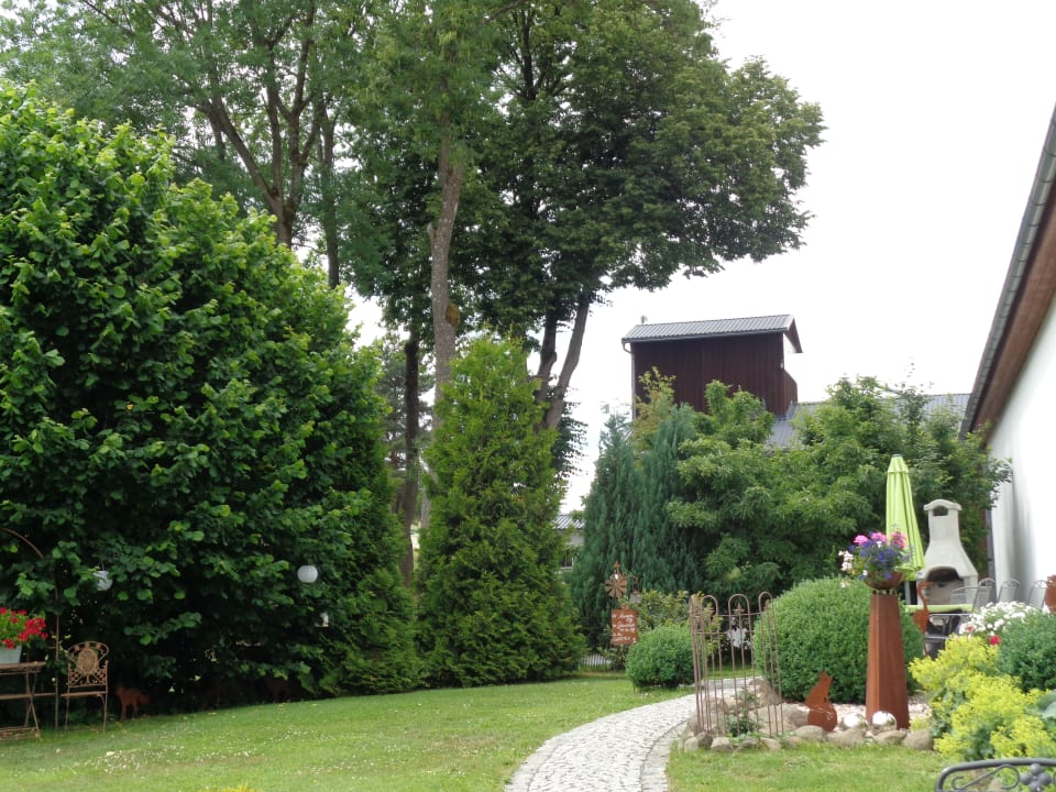 Gartenanlage Gästehaus Frankenwaldhof