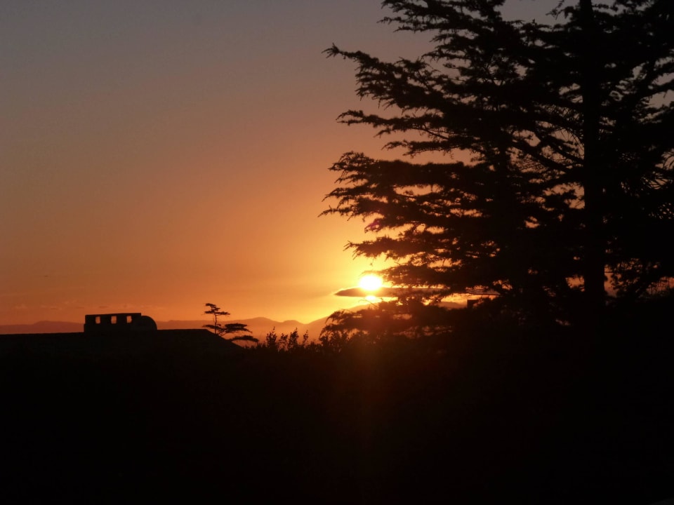 Sonnenuntergang At Winkfield House