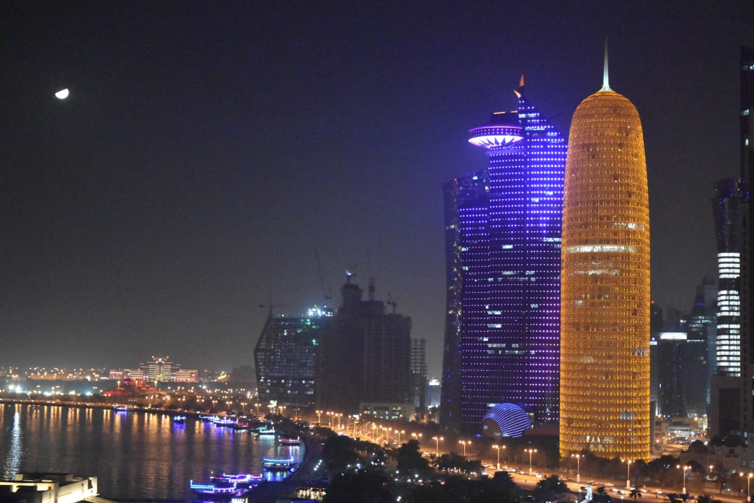 Ausblick Sheraton Grand Doha Resort & Convention Hotel