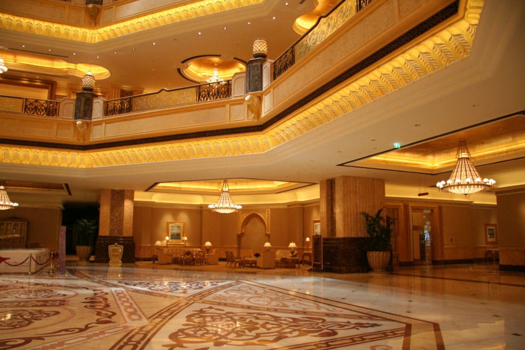 Emirates Palace, Lobby Haupttrackt Emirates Palace Mandarin Oriental