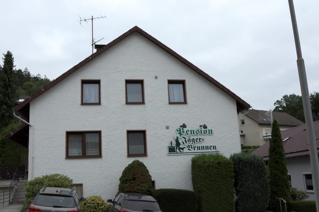 Außenansicht Pension Jägerbrunnen