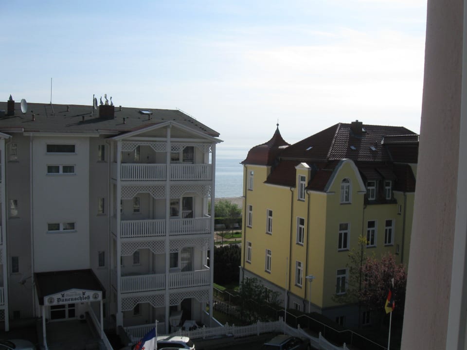 Blick auf die Ostsee vom Zimmer aus 4.OG Villa Sommerfreude