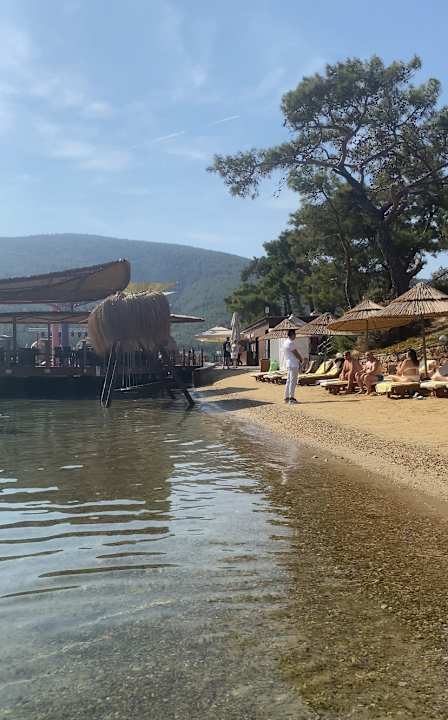 Strand La Blanche Island Bodrum