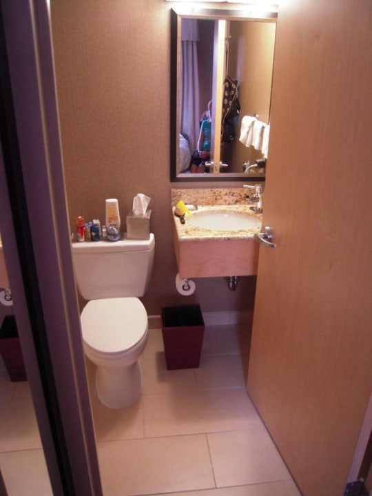 Badezimmer mit Föhn DoubleTree Hotel by Hilton New York City - Chelsea