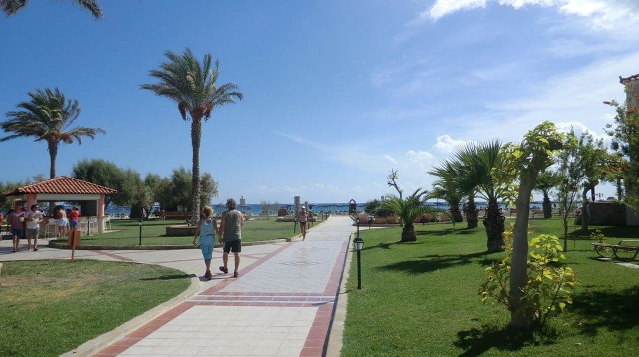 Weg zum Strand Lindos Princess Beach Resort & Spa