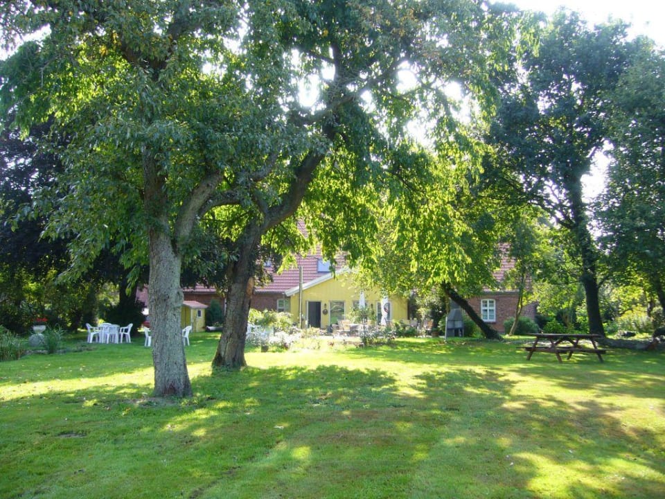 Garten Hotelpension Pfarrhaus