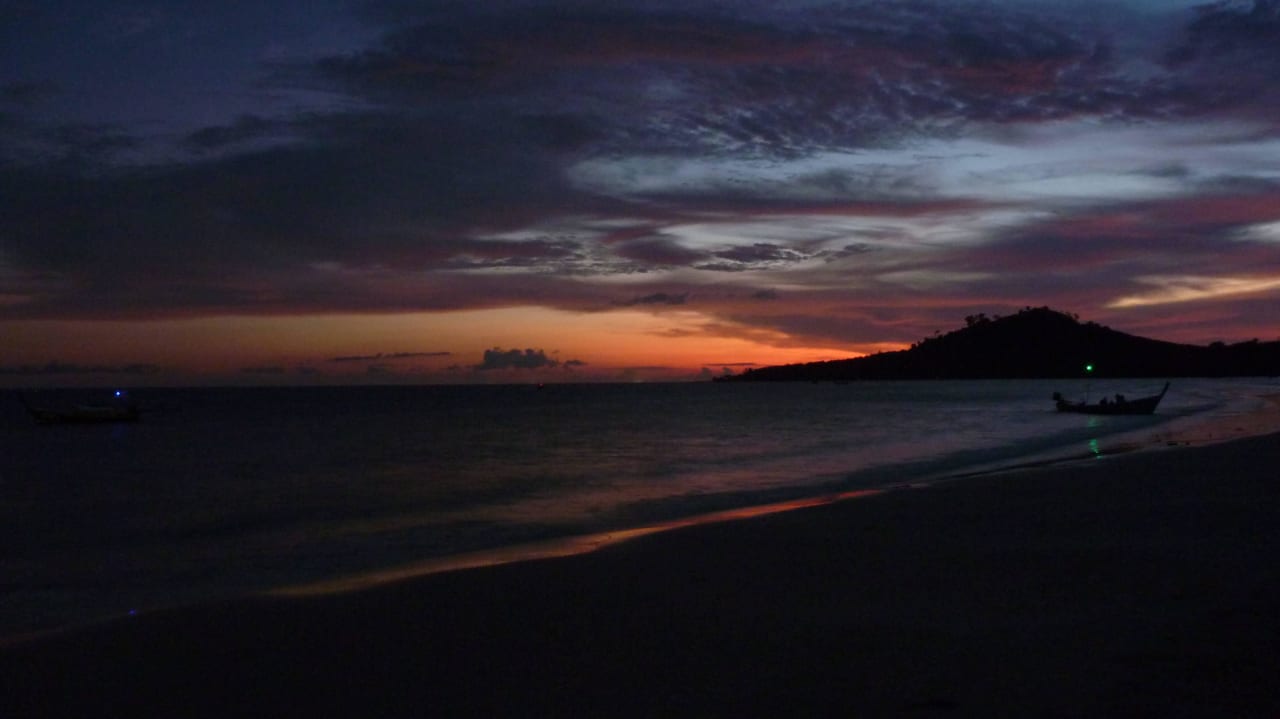 Sonnenuntergang Koh Mook Sivalai Beach Resort