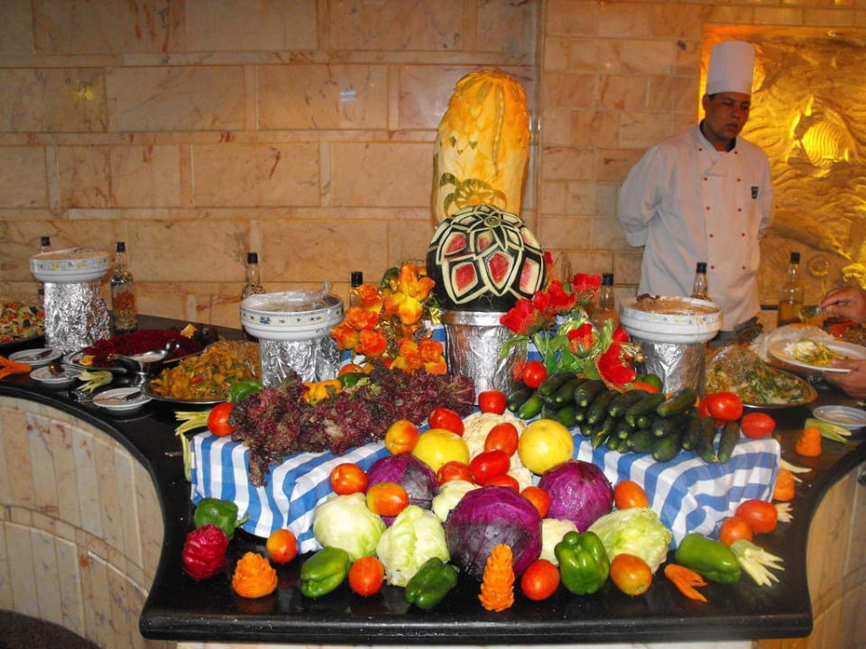Abendbuffet, Vorspeisen und Salat Happy Life Village