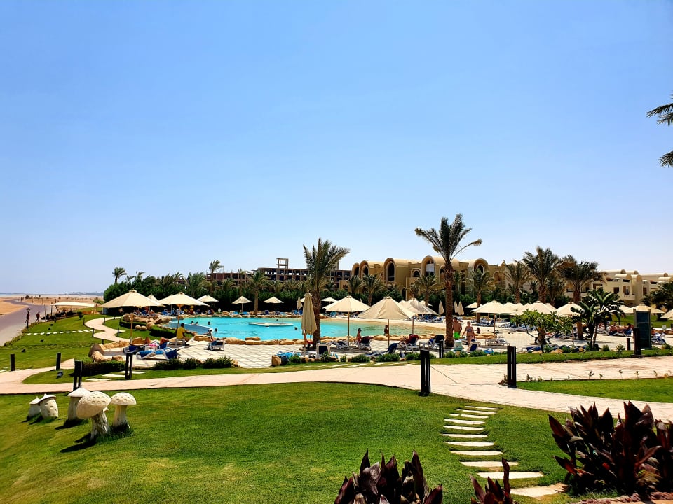 Ausblick Gravity Hotel & Aquapark Sahl Hasheesh