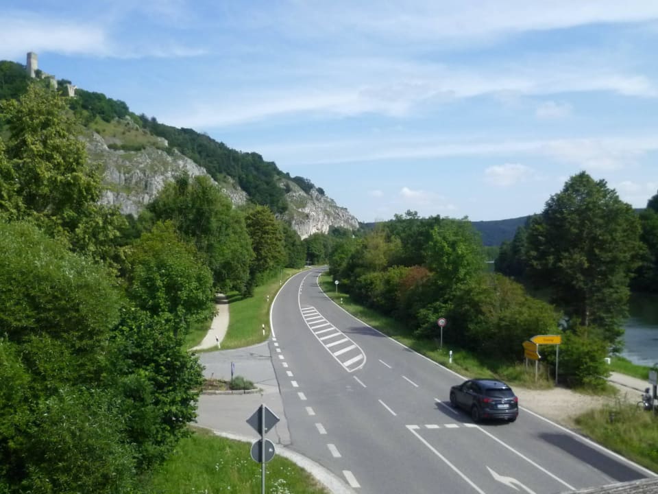 Der Weg zum Haus Regenbogen Gästehaus Regenbogen