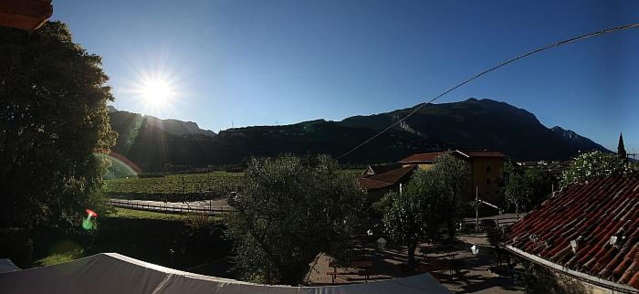 Ausblick auf den Innenhof (mit Terrasse) Hotel La Cantinota