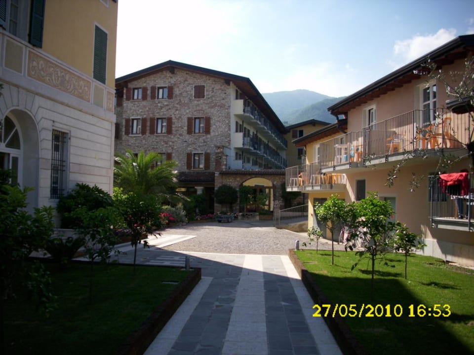 Weg vom Speisesaal zurück z.Zimmer Hotel Antico Monastero