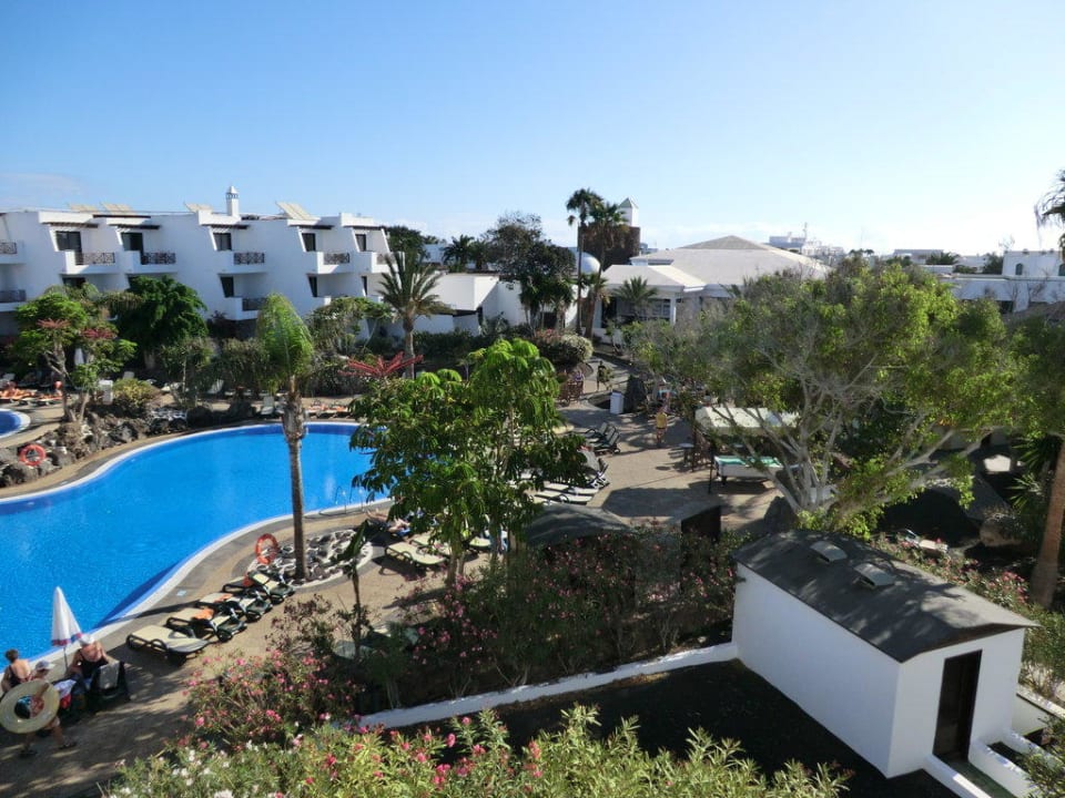 Ausblick vom Schlafzimmer allsun App.-Hotel Albatros