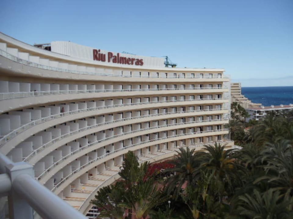 Das Hotel, Meerseite Hotel Riu Palace Palmeras