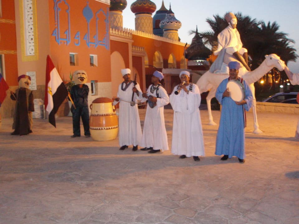 Empfangsmusiker Pickalbatros Alf Leila Wa Leila Resort - Neverland Hurghada