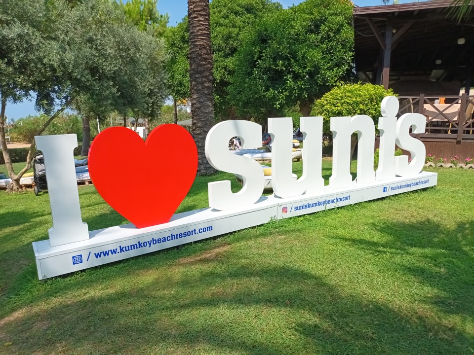 Gartenanlage Sunis Kumköy Beach Resort Hotel & Spa
