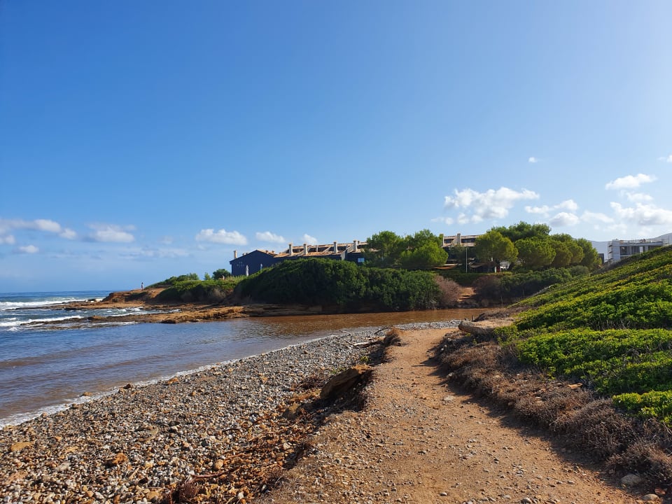 Strand Es Blau des Nord