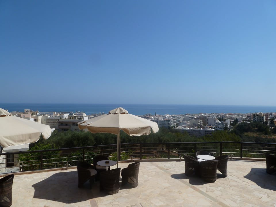 Terrasse - nur Getränke erlaubt Hotel Forest Park