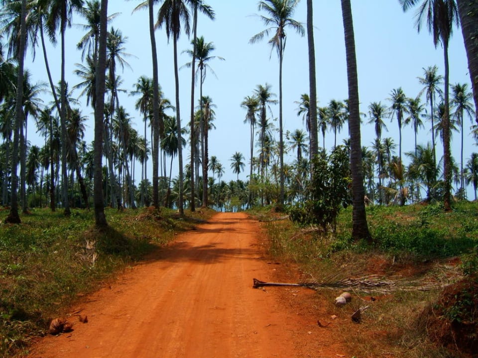 Strassen auf der Insel Ao Kao White Sand Beach Resort
