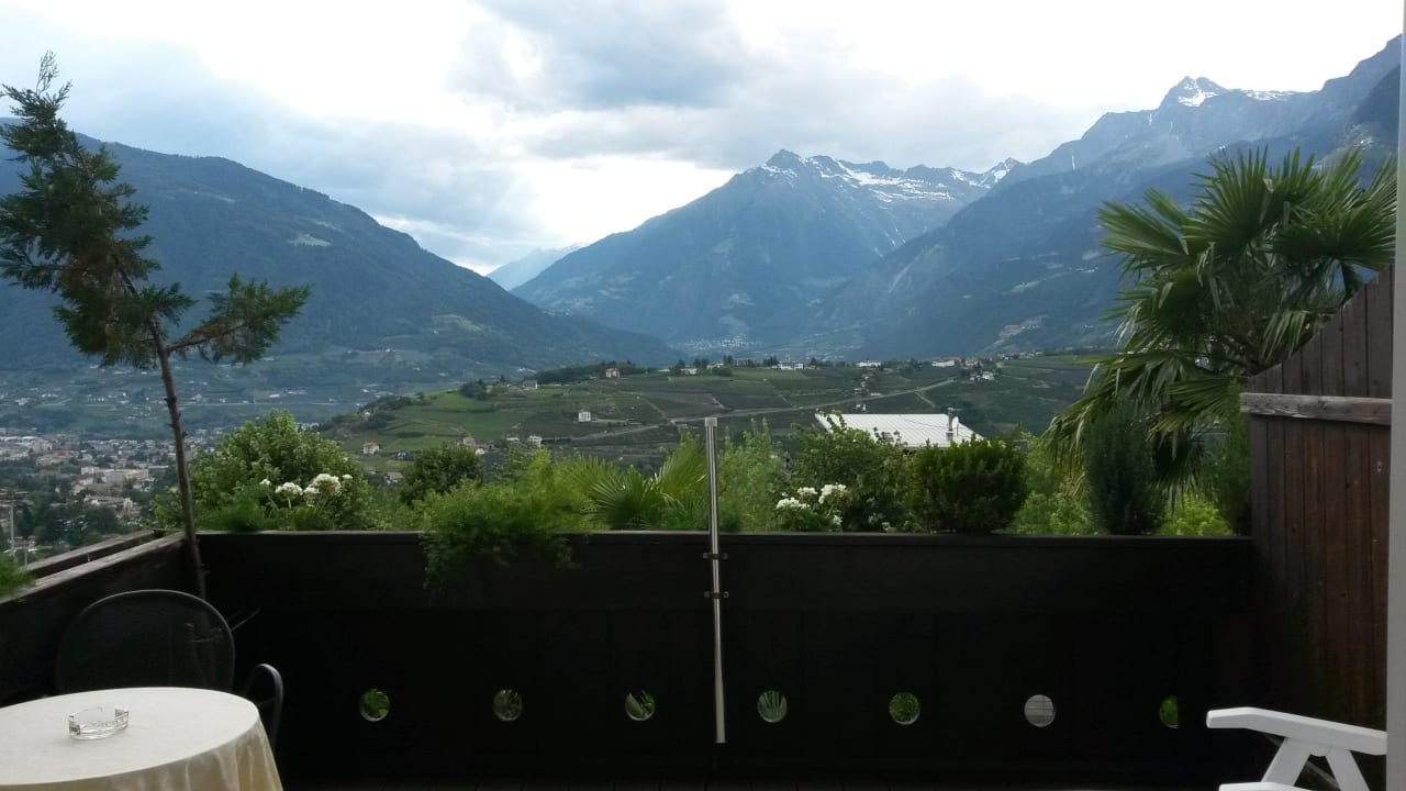 Blick vom Balkon Hotel Landhaus Innerhofer