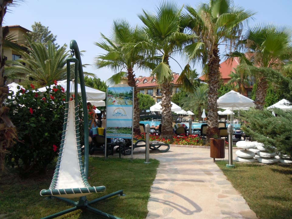 Hängematten am Ruhepool Alba Resort Hotel