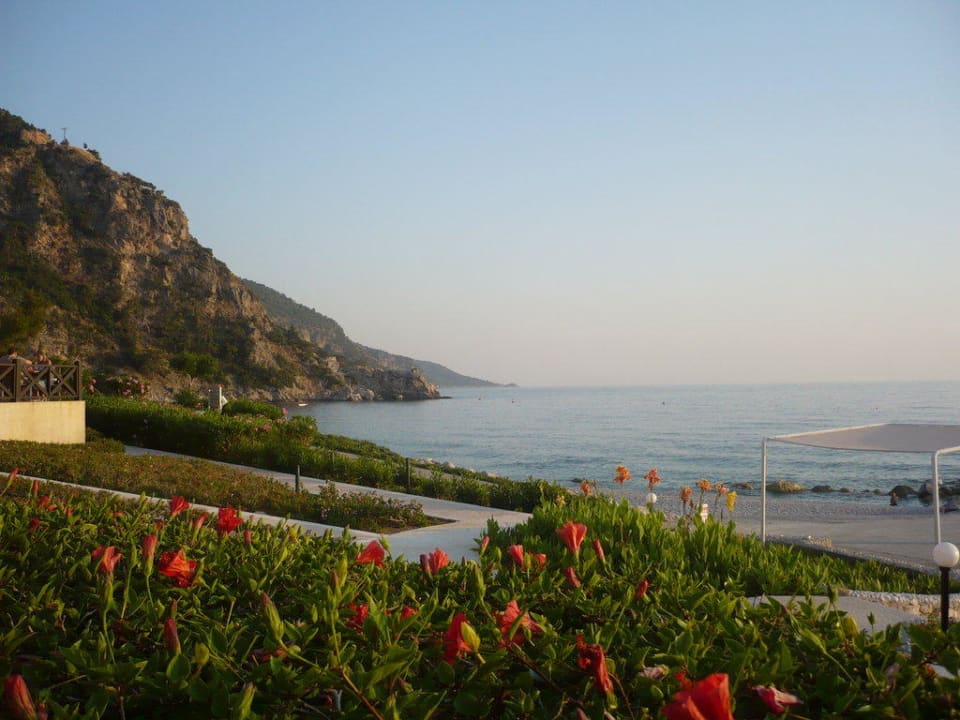 Ausblick vom Restaurant am Meer Liberty Lykia
