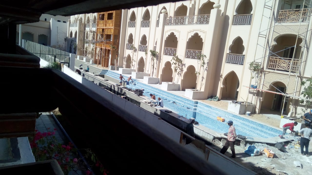 Ausblick The Grand Hotel Hurghada