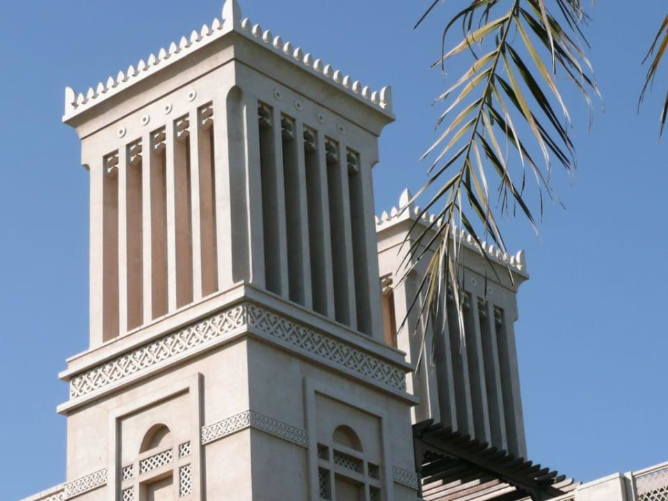 Die Windtürme des Hotel Al Qasr Jumeirah Al Qasr