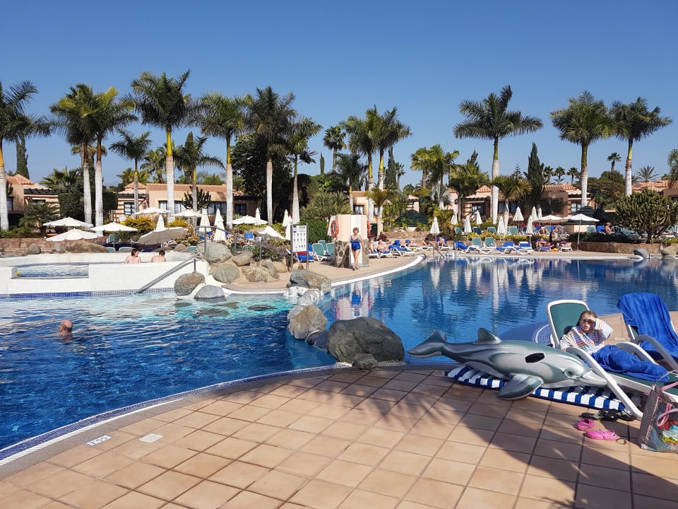 Die Poolanlage allsun Hotel Esplendido
