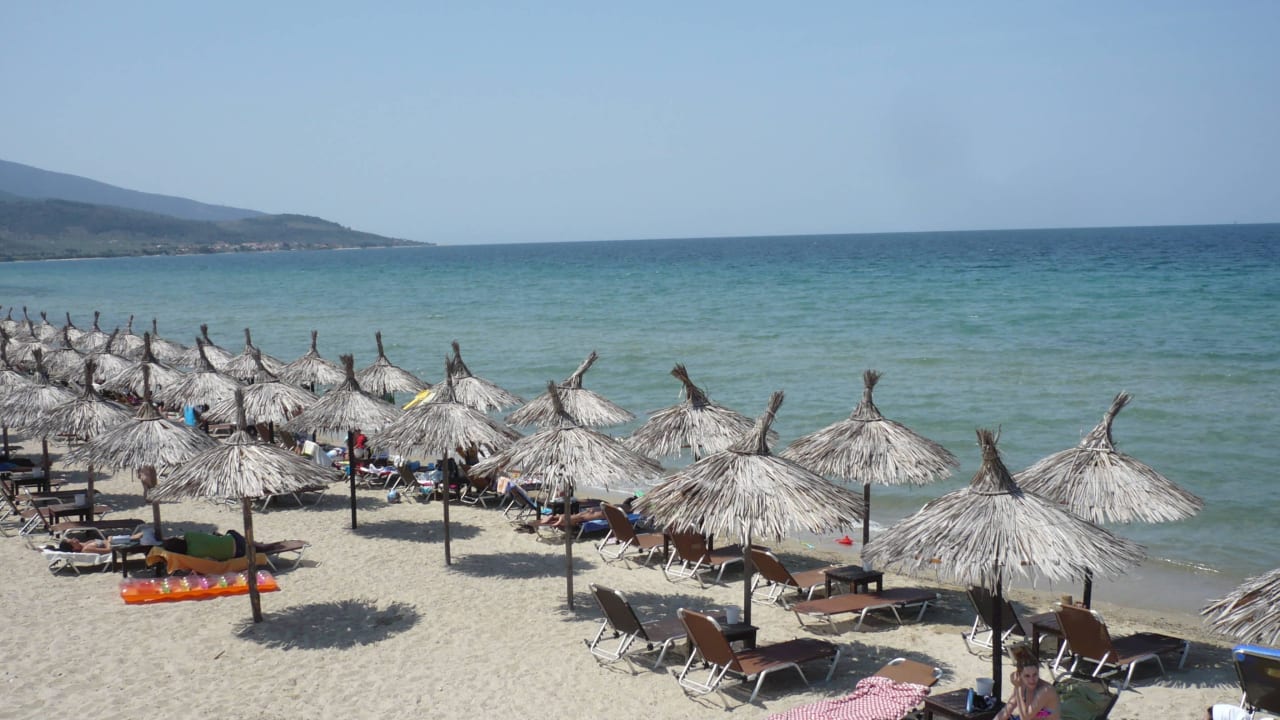 The beach at Ilio Mare Hotel Ilio Mare Hotel