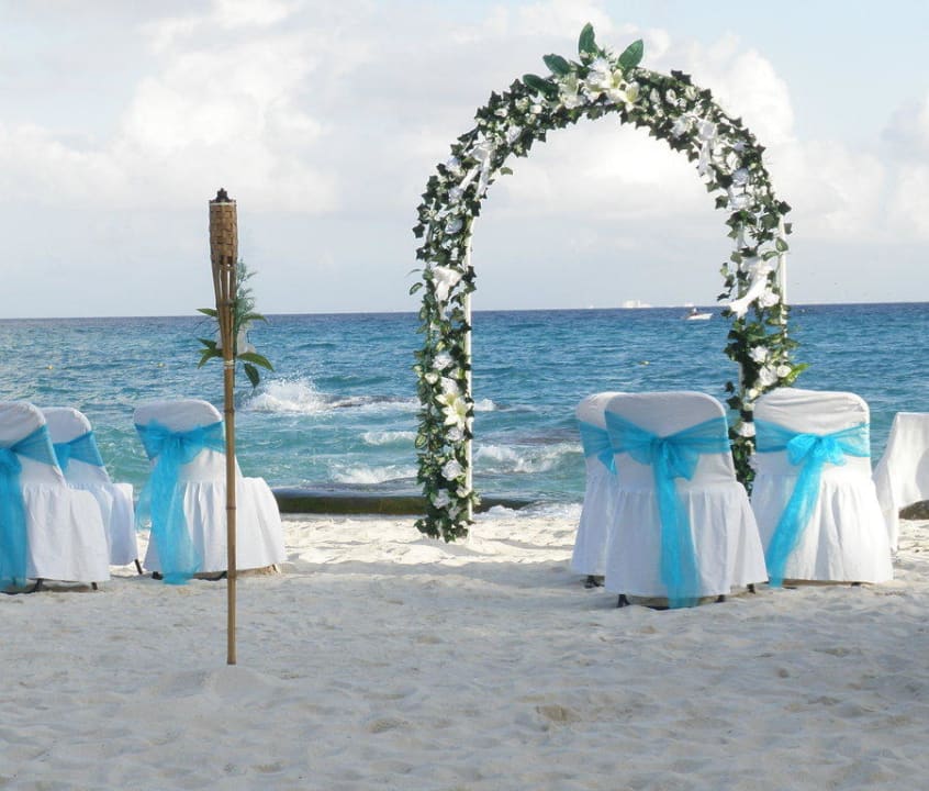 Heireten am Strand? Hotel Riu Tequila