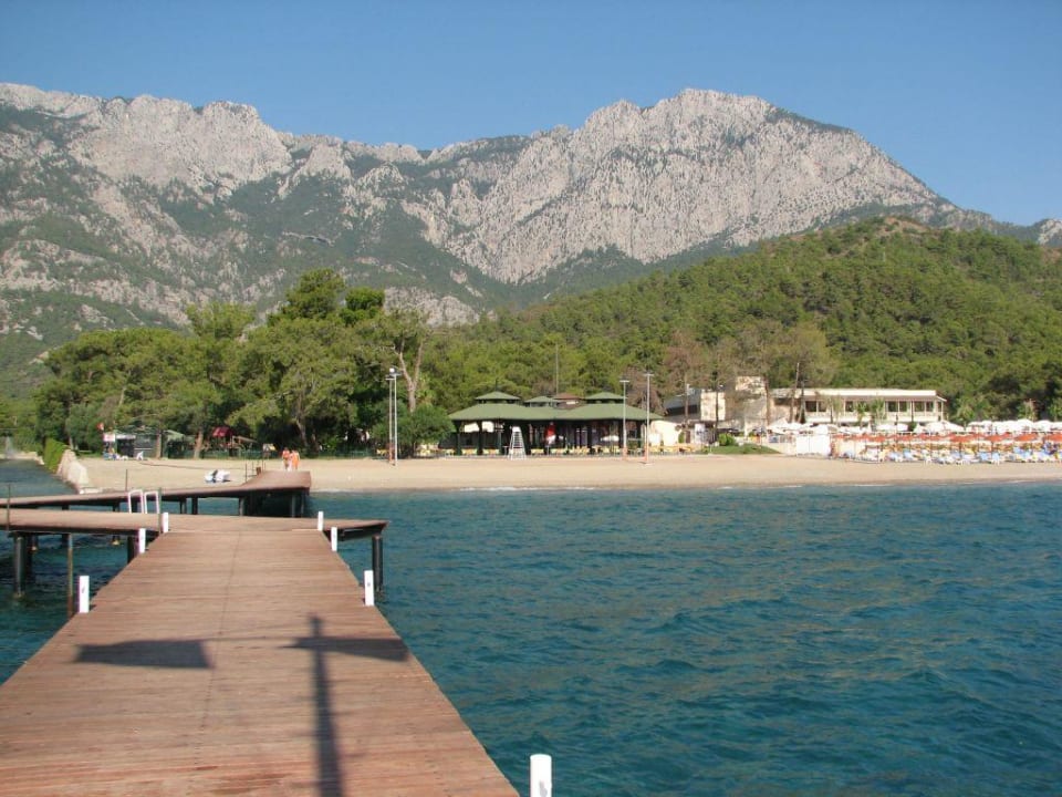 Strand mit Strandbar Kimeros Park Holiday Village