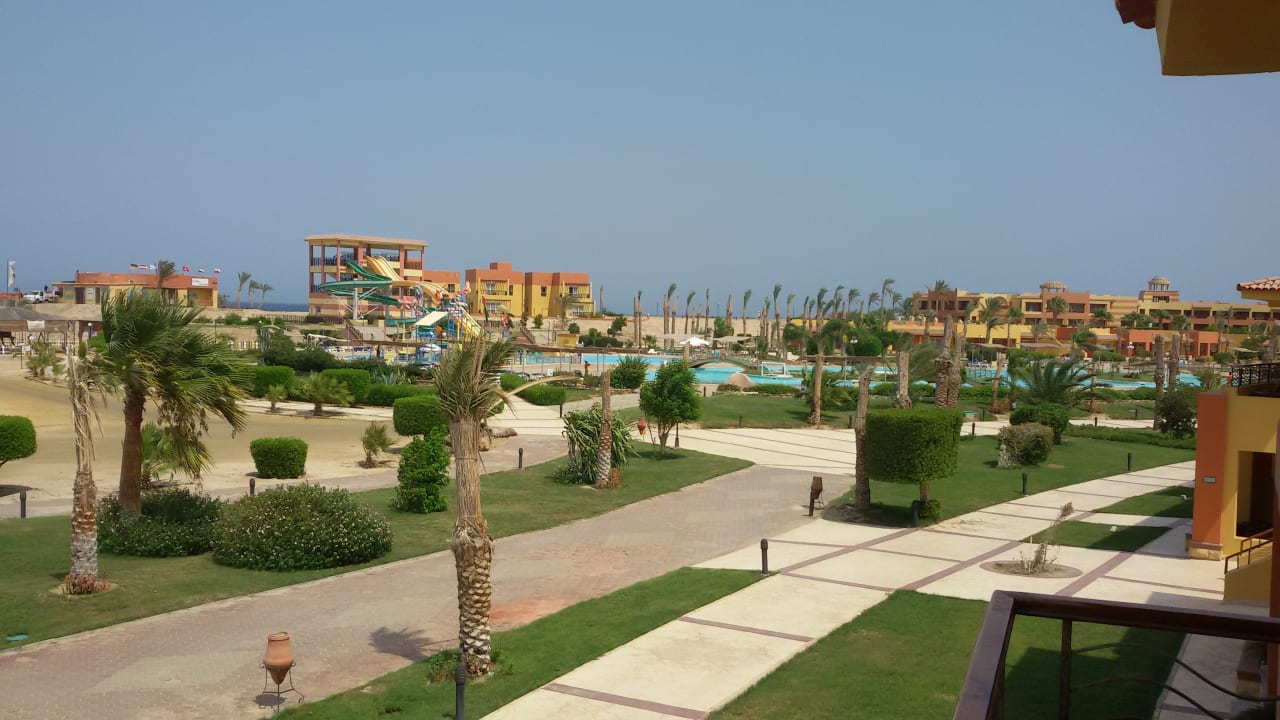 Ausblick Malikia Resort Abu Dabbab