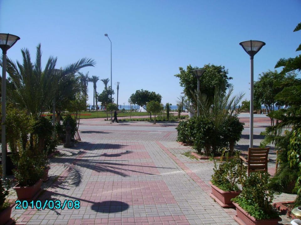 Sicht vom Eingangsbereich Hotel Kahya