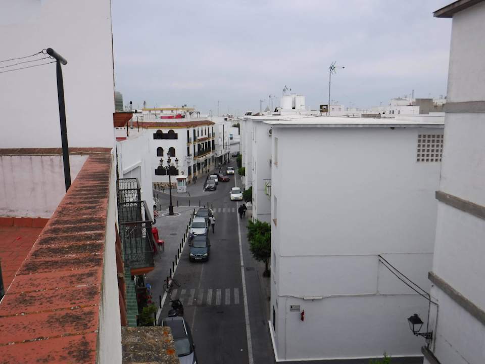 Ausblick von der Dachterrasse Hostal Lojo