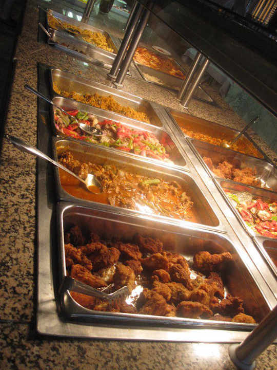 Mittagessen im Restauant Hotel Tej Marhaba