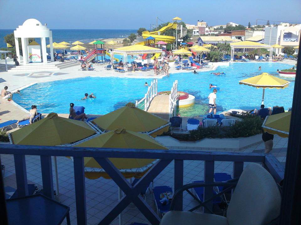 Ausblick von Zimmer172 Hotel Serita Beach