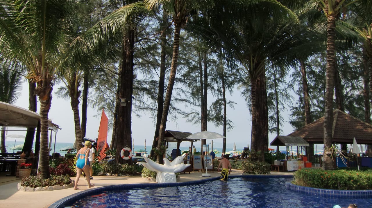 Blick Richtung Strand Best Western Premier Bangtao Beach Resort & Spa