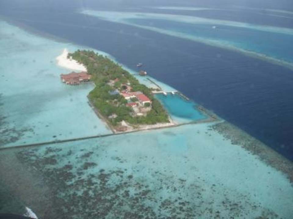 Blick aus Air Taxi Ranveli Village
