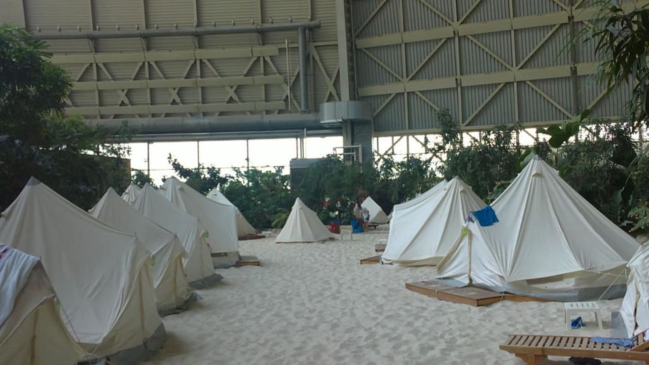 Regenwaldcamp Tropical Islands Resort - Zelte