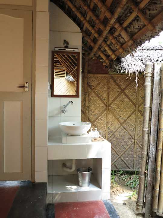 Offenes Bad Les 3 Elephants Backwaters Eco Resort