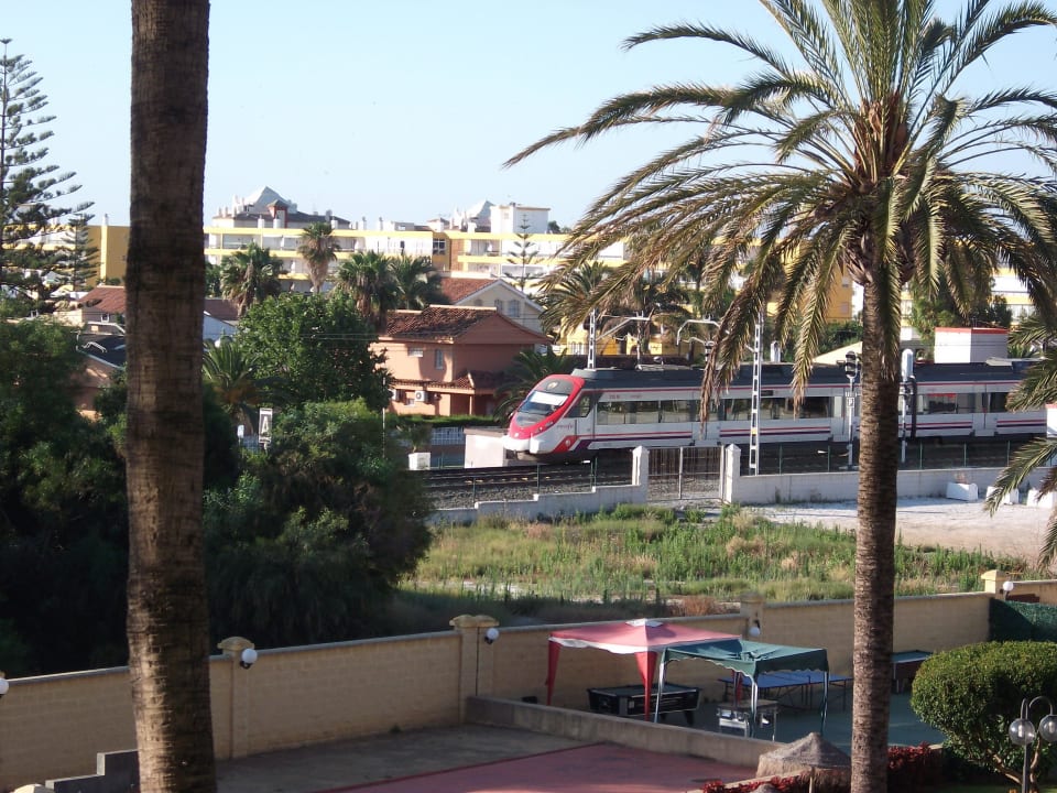 Вид с балкона. Hotel Royal Costa